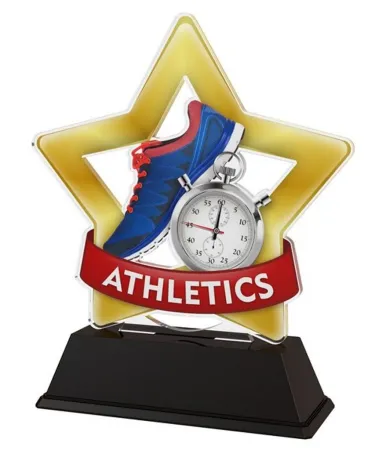 Akrylátová trofej STAR001M15 | Atletika Výška cm: 13
