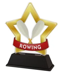 Akrylátová trofej STAR001M23 | Vodní sporty Výška cm: 16