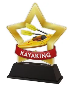 Akrylátová trofej STAR001M24 | Kanoistika Výška cm: 16