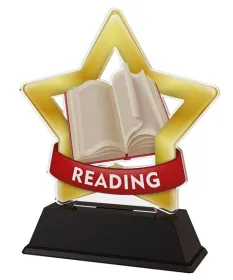 Akrylátová trofej STAR001M52 | Studium Výška cm: 9,5