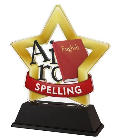 Akrylátová trofej STAR001M54 | Studium Výška cm: 13