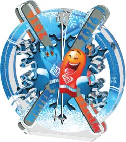 Akrylátová trofej ACTS0011 | Dětské Výška cm: 11.5, Šířka cm: 10, Hloubka cm: 2