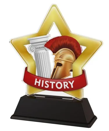 Akrylátová trofej STAR001M59 | Studium Výška cm: 16