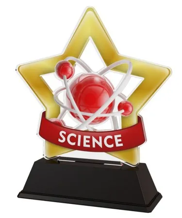 Akrylátová trofej STAR001M61 | Studium Výška cm: 13