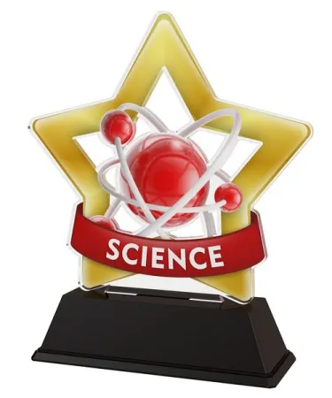 Akrylátová trofej STAR001M61 | Studium Výška cm: 13