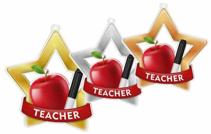 Akrylátová medaile MDASTARM99 | Studium Stuha: ST5, MD průměr: 7