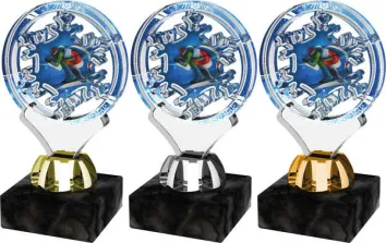 Akrylátová trofej ACTS0017M2 Barva: stříbro