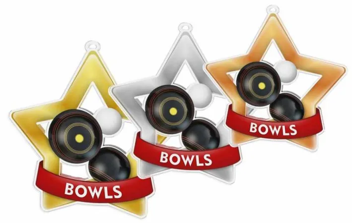 Akrylátová medaile MDASTARM21 Stuha: ST10, MD průměr: 6