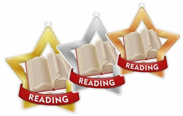 Akrylátová medaile MDASTARM52 | Studium Stuha: ST11, MD průměr: 6