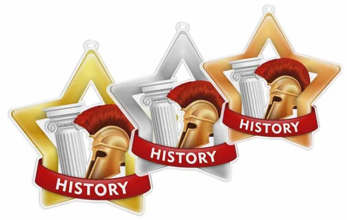 Akrylátová medaile MDASTARM59 | Studium Stuha: ST2, MD průměr: 8