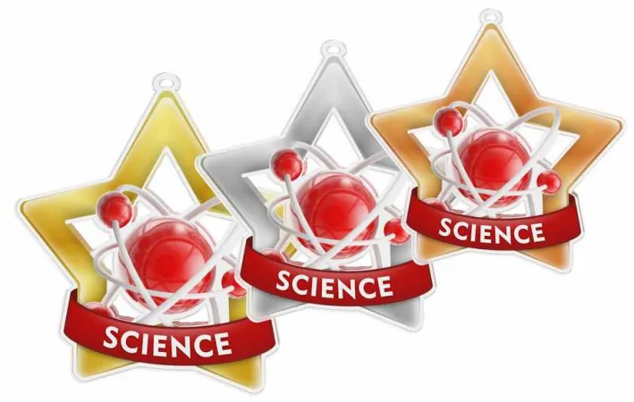 Akrylátová medaile MDASTARM61 | Studium Stuha: ST6, MD průměr: 7