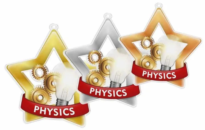 Akrylátová medaile MDASTARM68 | Studium Stuha: ST4, MD průměr: 8