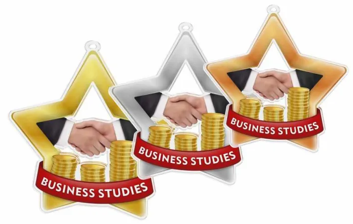 Akrylátová medaile MDASTARM70 | Studium Stuha: ST9, MD průměr: 6