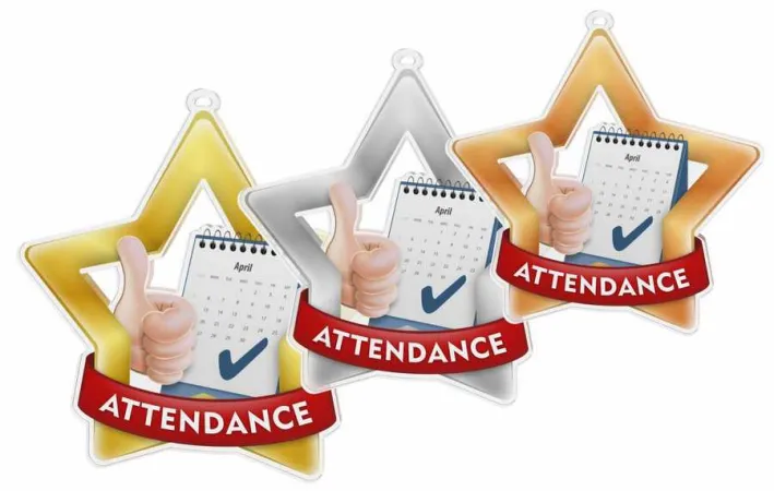 Akrylátová medaile MDASTARM81 Stuha: ST13, MD průměr: 8