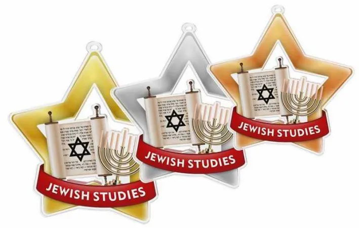 Akrylátová medaile MDASTARM84 | Nábožentsví Stuha: ST4, MD průměr: 7