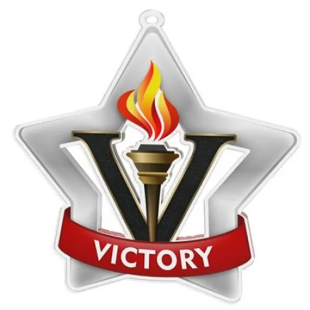 Akrylátová medaile MDASTARM87 Stuha: ST8, MD průměr: 7