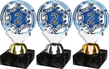 Akrylátová trofej ACTS0017M10 Barva: zlato