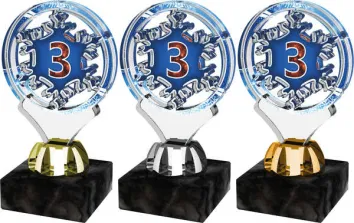 Akrylátová trofej ACTS0017M11 Barva: stříbro