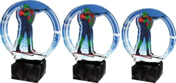 Akrylátová trofej ACTS0018M9 | Biatlon Výška cm: 17