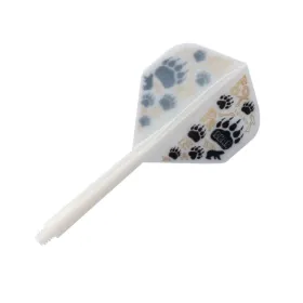 Condor Letky Zero Stress - Standard - Long - Footprint Bear - White & Black CN393