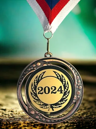 Medaile MD0014 Barva: stříbro, Stuha: ST1