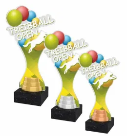 Akrylátová trofej ACBTM65 Výška cm: 23,5, Barva: zlato