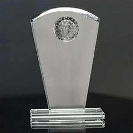 Skleněná trofej CRG20235 | Golf Výška cm: 17