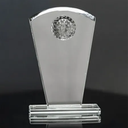 Skleněná trofej CRG20235 | Golf Výška cm: 17