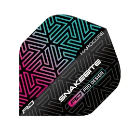 Red Dragon Letky Peter Wright Snakebite Hardcore - Black & Rainbow RF6822