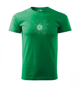 Malfini Triko s potiskem - Motiv 9 - green - M