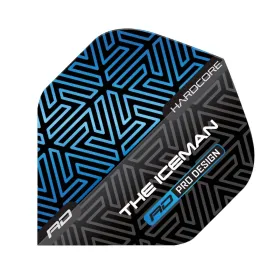 Red Dragon Letky Gerwyn Price Iceman Hardcore - Blue & Black RF6845