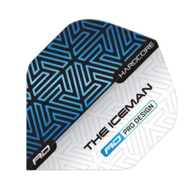 Red Dragon Letky Gerwyn Price Iceman Hardcore - Blue & White RF6846