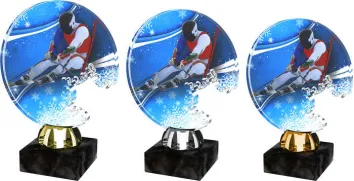 Akrylátová trofej ACTS0006M16 | Sjezdové lyžování Výška cm: 12,5