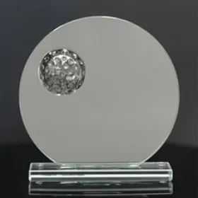 Skleněná trofej CRG20239 | Golf Výška cm: 15