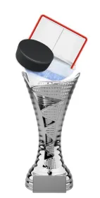 Trofej HLAC01SM09 | Hokej Výška cm: 36, Barva: stříbro