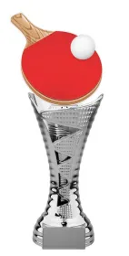 Trofej HLAC01SM10 | Stolní tenis Výška cm: 36, Barva: stříbro