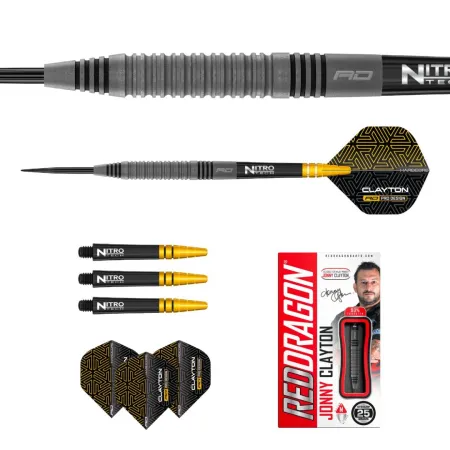 Red Dragon Šipky Steel Jonny Clayton Oxide Edition - 25g