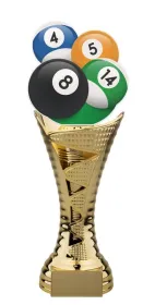 Trofej HLAC01GM25 | Billiard Výška cm: 25