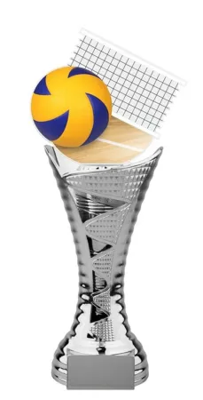 Trofej HLAC01SM32 | Volejbal Výška cm: 36, Barva: stříbro