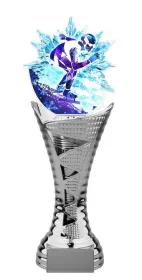 Trofej HLAC01SM46 | Bruslení Výška cm: 25, Barva: stříbro