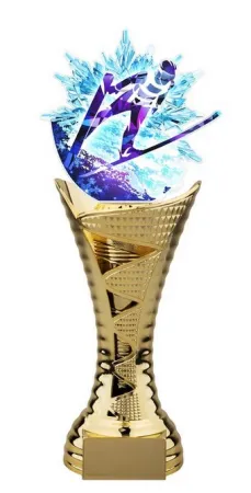 Trofej HLAC01GM43 | Skoky na lyžích Výška cm: 32,5