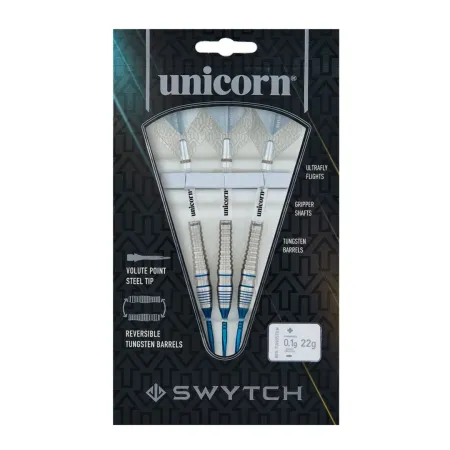 Unicorn Šipky Steel Swytch - Blue - 22g