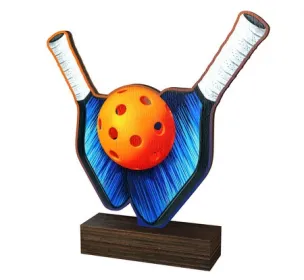 Dřevěná plaketa WF300 | Piklebal Výška cm: 17,5