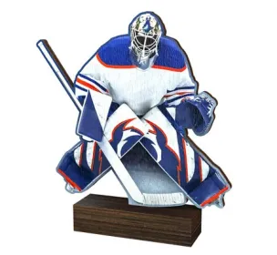 Dřevěná plaketa WF307 | Hokej Výška cm: 21,5