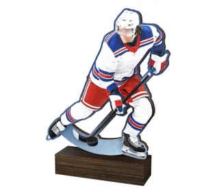 Dřevěná plaketa WF311 | Hokej Výška cm: 21,5
