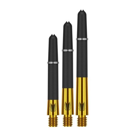 Target - darts Násadky Carbon Ti Pro - Gold - short