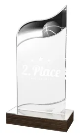 Akrylátová trofej WPLA503 | Basketball Výška cm: 22,5