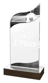 Akrylátová trofej WPLA511 | Fotbal Výška cm: 21
