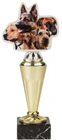 Akrylátová trofej ABT0001M21 | Kynologie Výška cm: 22