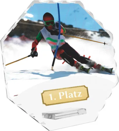 Skleněná trofej CRS4143M1 Výška cm: 10